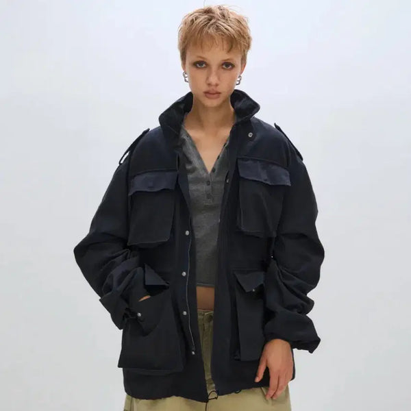 [BUNJANG] Please Project Pocket Field Jacket / 플리즈프로젝트 포켓필드 자켓