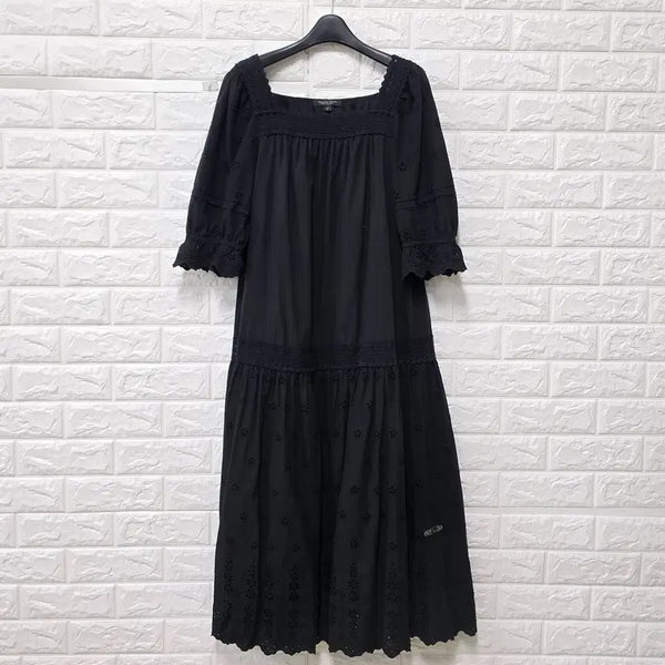 [BUNJANG] Thursday Island Black Dress E476 / S 23s 써스데이아일랜드 블랙 원피스 E476