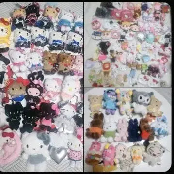 [BUNJANG] 160-Piece Assorted Doll Keychains Bundle Set / 인형키링 160개 일괄 판매
