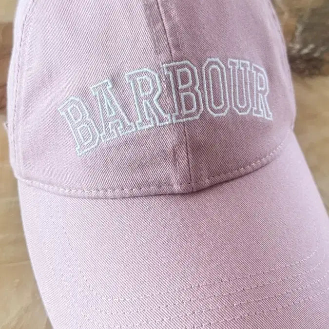 [BUNJANG] Barbour Pink Baseball Cap / 바버 볼캡 모자