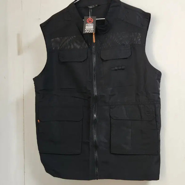 [BUNJANG] AVOOC Leisure Vest Black 2XL / 새옷)AVOOC 레저용 조끼 블랙 115(2XL)