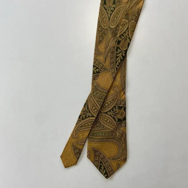 [BUNJANG] Gianfranco Ferré Paisley Silk Necktie / GIANFRANCO FERRE 지안코페레페이즐리명품 정품 넥타이