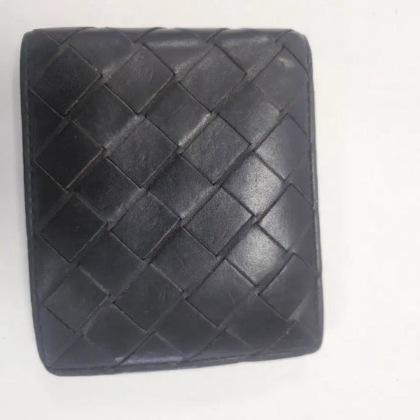 [BUNJANG] Bottega Veneta Intrecciato Bi-fold Wallet Black / 보테가베네타 지갑 블랙