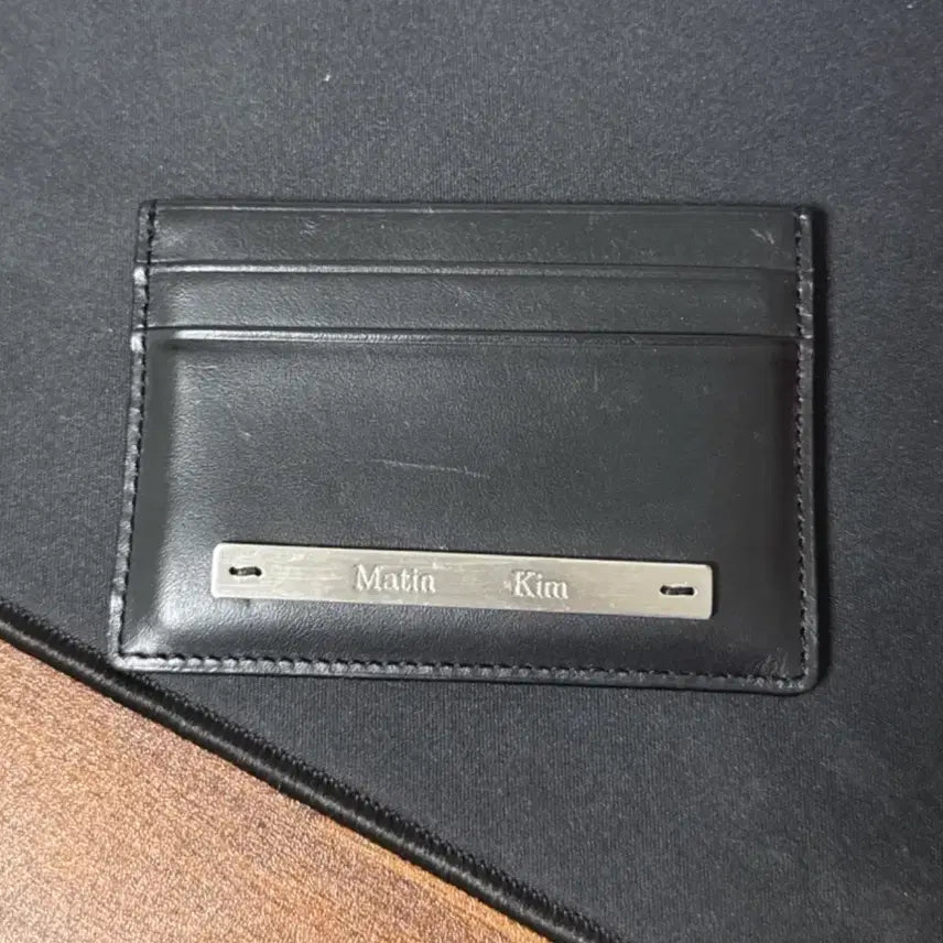 [BUNJANG] Matinkim Black Card Holder / 마뗑킴 카드지갑 블랙