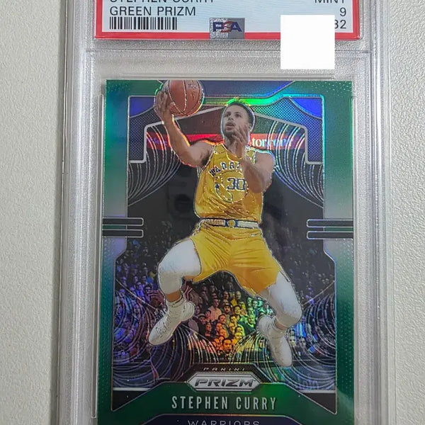 [BUNJANG] Stephen Curry 2019-20 Panini Green Prism PSA 9 Graded Card / 2019-20 nba 스테판 커리 파니니 그린 프리즘 psa 9