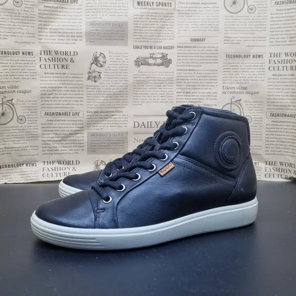 [BUNJANG] Eco Soft 7 Leather High-Top Sneakers / 에코 소프트7 가죽 하이탑 240