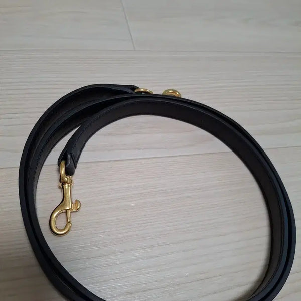 [BUNJANG] Saint Laurent Leather Strap Shoulder Bag Crossbody Bag Black / (정품) 생로랑 가죽 스트랩 숄더백 크로스백 블랙