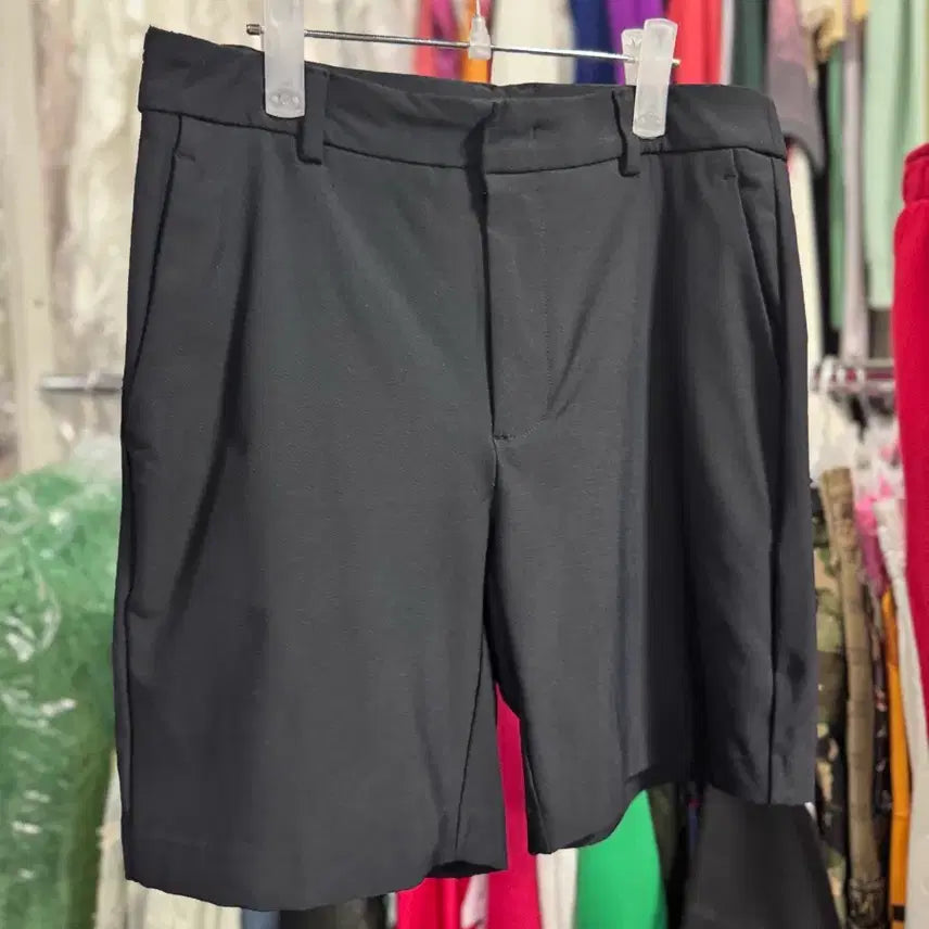 [BUNJANG] Andar Men's Black Shorts M / 안다르 남성블랙 반바지 M