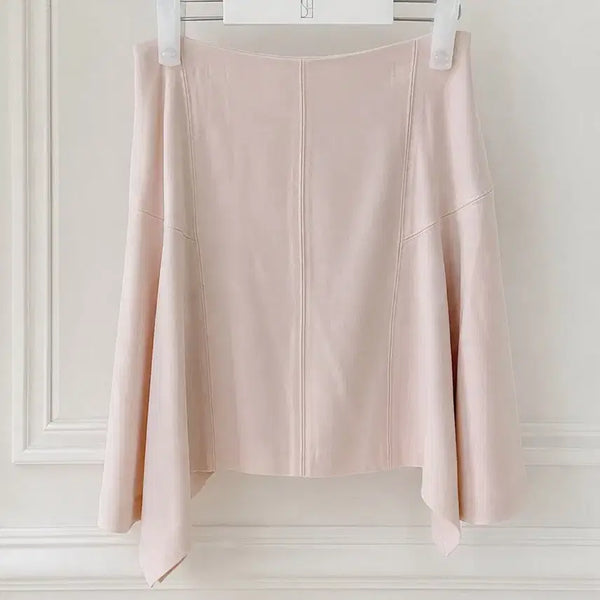 [BUNJANG] Marc by Marc Jacobs Ballerina Unbalanced Blush Pink Skirt / MARC BY MARC JACOBS 마크제이콥스 발레리나 언발 블러쉬 핑크 스커트