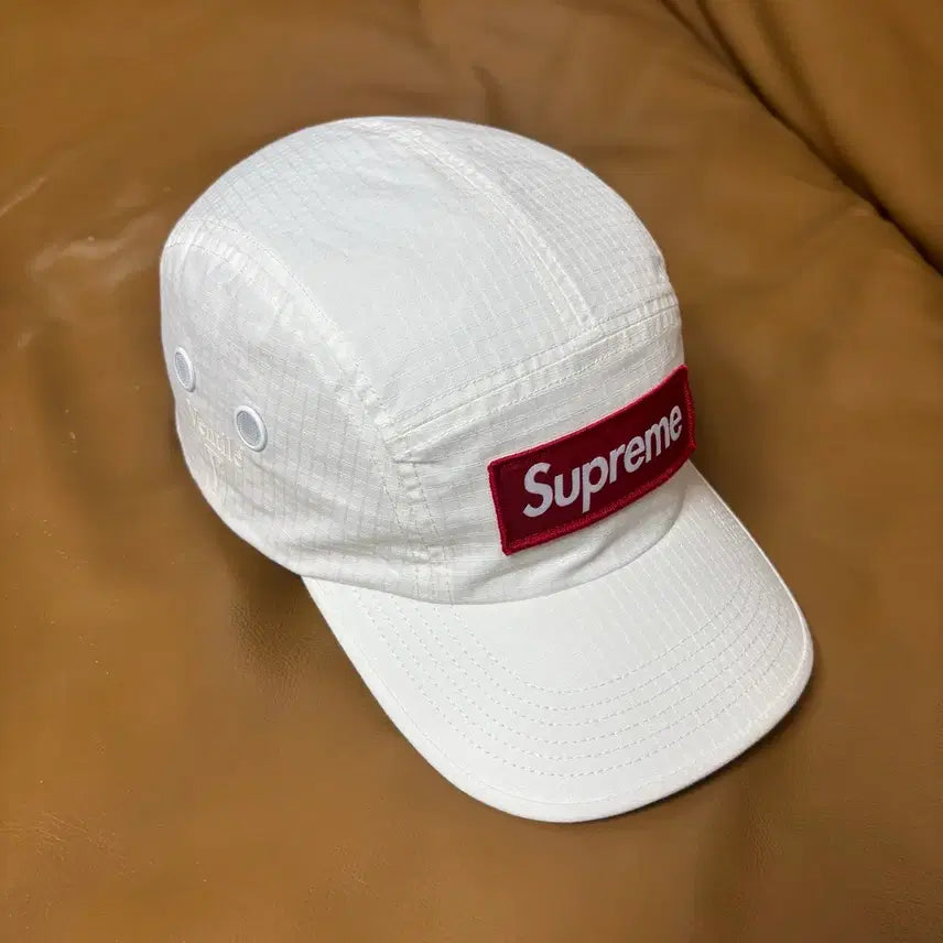 [BUNJANG] Supreme 23SS Ventile Camp Cap Hat / 슈프림 캠프캡 모자 박스로고 벤틸 벤타일 화이트 23SS