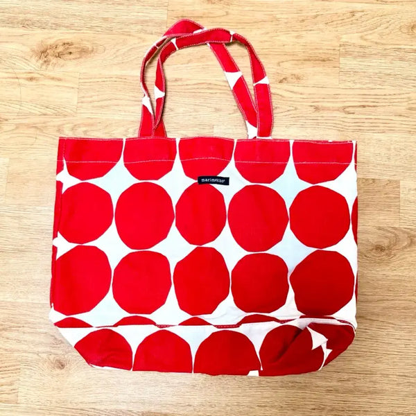 [BUNJANG] Marimekko Dot Tote Bag / 마리메꼬 marimekko 도트 토트백