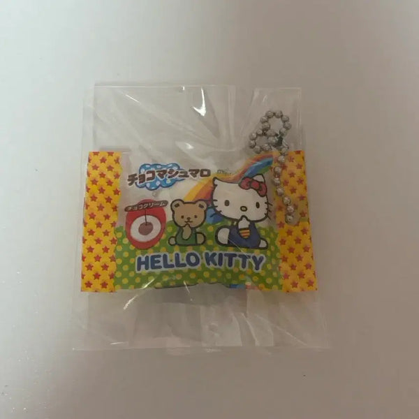 [BUNJANG] Vintage Hello Kitty Choco Marshmallow Keychain / 고전 헬로키티 키링 초코 마시멜로
