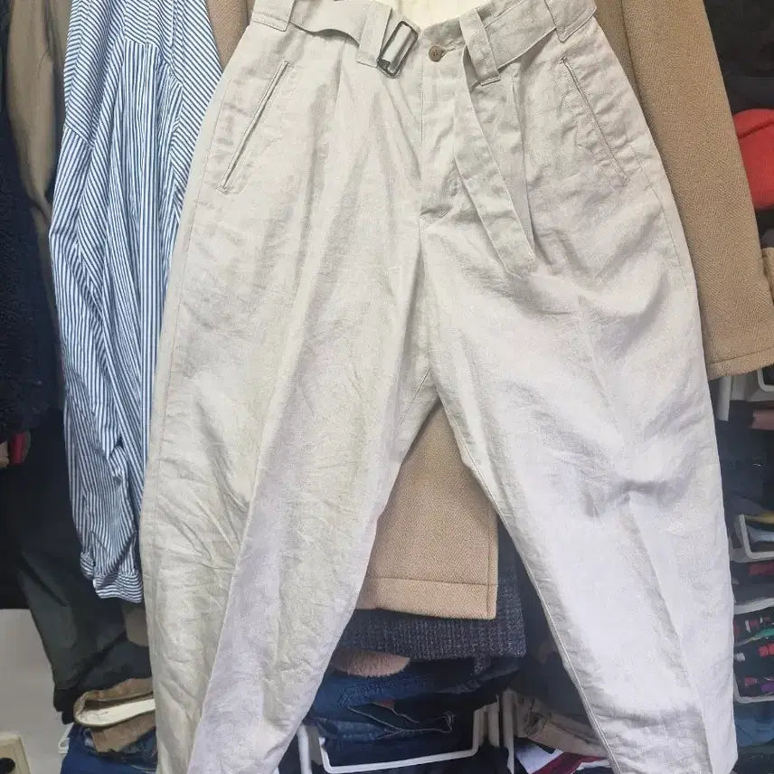 [BUNJANG] Haverse Linen Slacks / 하버색 린넨 바지