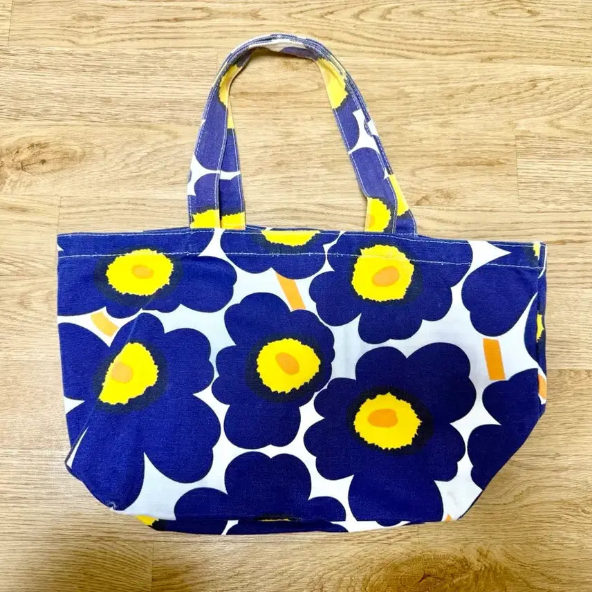 [BUNJANG] Marimekko Polka Dot Canvas Tote Bag / 마리메꼬 marimekko 도트 토트백