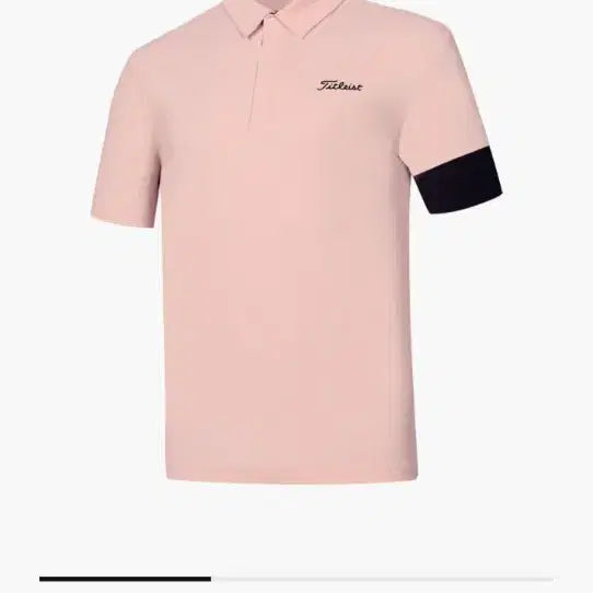 [BUNJANG] Titleist 23SS Functional Short Sleeve Polo Shirt - Pink (XL/115) / 3XL (115) 타이틀리스트 골프 신형 23ss 기능성 반팔 카라티 폴로 셔츠 핑크