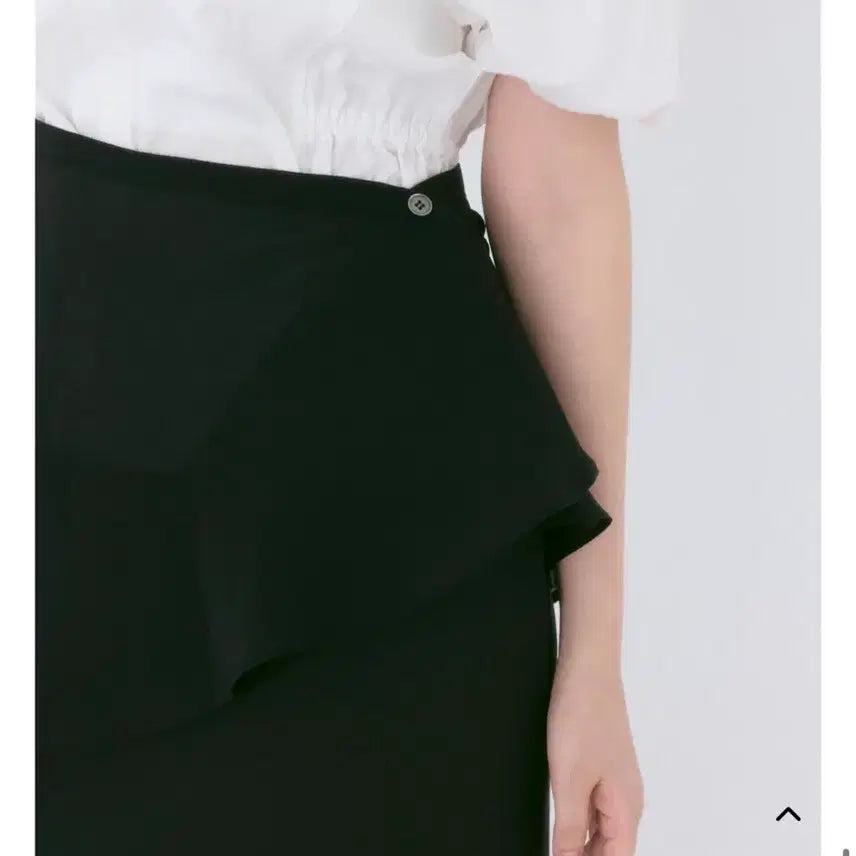 [BUNJANG] Yuje Chiffon Layered Skirt Black / 유제(yuje) 쉬폰 레이어드 스커트 판매합니다(블랙)