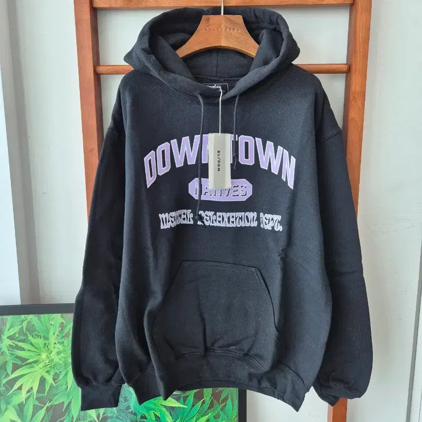 [BUNJANG] Downtown Natives Black Hoodie / (새상품)다운타운 네이티브스 후드티 블랙