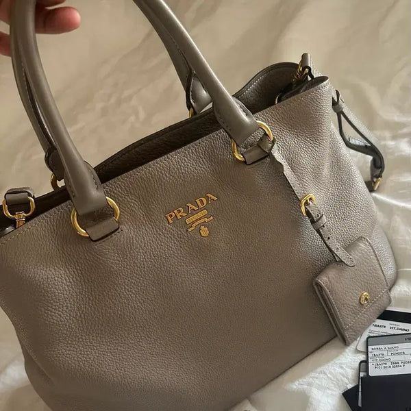 [BUNJANG] Prada Vitello Daino 2-Way Tote Bag / 프라다 1BA579 비텔로 다이노 2way 토트백