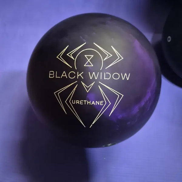 [BUNJANG] Black Widow Purple Pearl Urethane Bowling Ball (15lb) / 블랙위도우 퍼플 펄 우레탄 15p