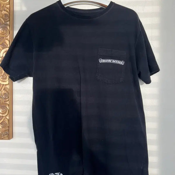 [BUNJANG] Chrome Hearts Scroll Label Star T-Shirt / [L] 크롬하츠 스크롤라벨 스타 티셔츠