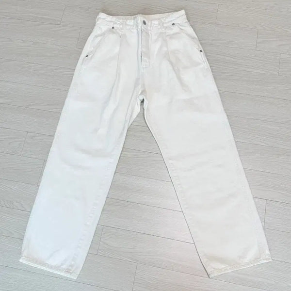 [BUNJANG] Roughside Denim Pants Ecru Size 1 / 러프사이드 데님팬츠 에크루 1사이즈