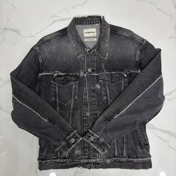 [BUNJANG] WEGO Denim Jacket Size 2 / 뤡코즈 데님자켓2사이즈