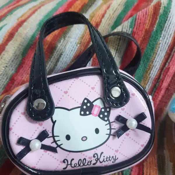 [BUNJANG] Hello Kitty Pink Mini Handbag Coin Pouch / 헬로키티 핑크 미니 핸드백 미니 동전지갑
