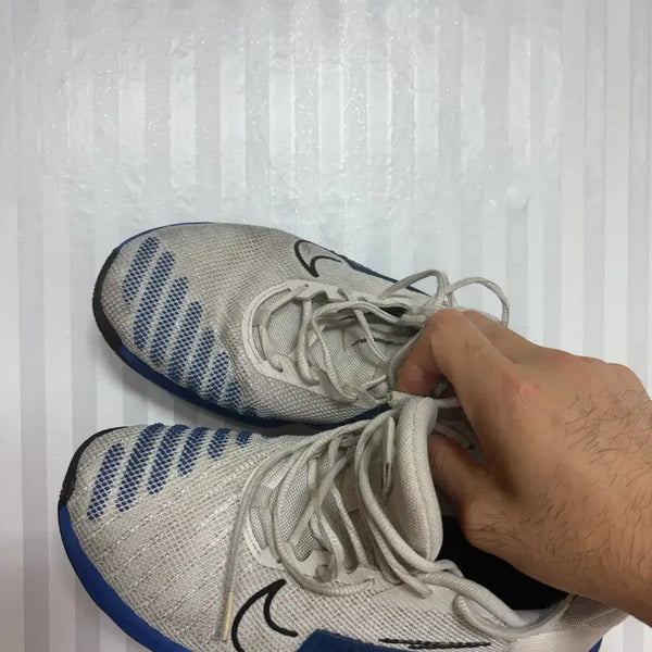 [BUNJANG] Nike Metcon 270 White Blue Training Shoes / 나이키 메트콘 운동화 화이트 블루
