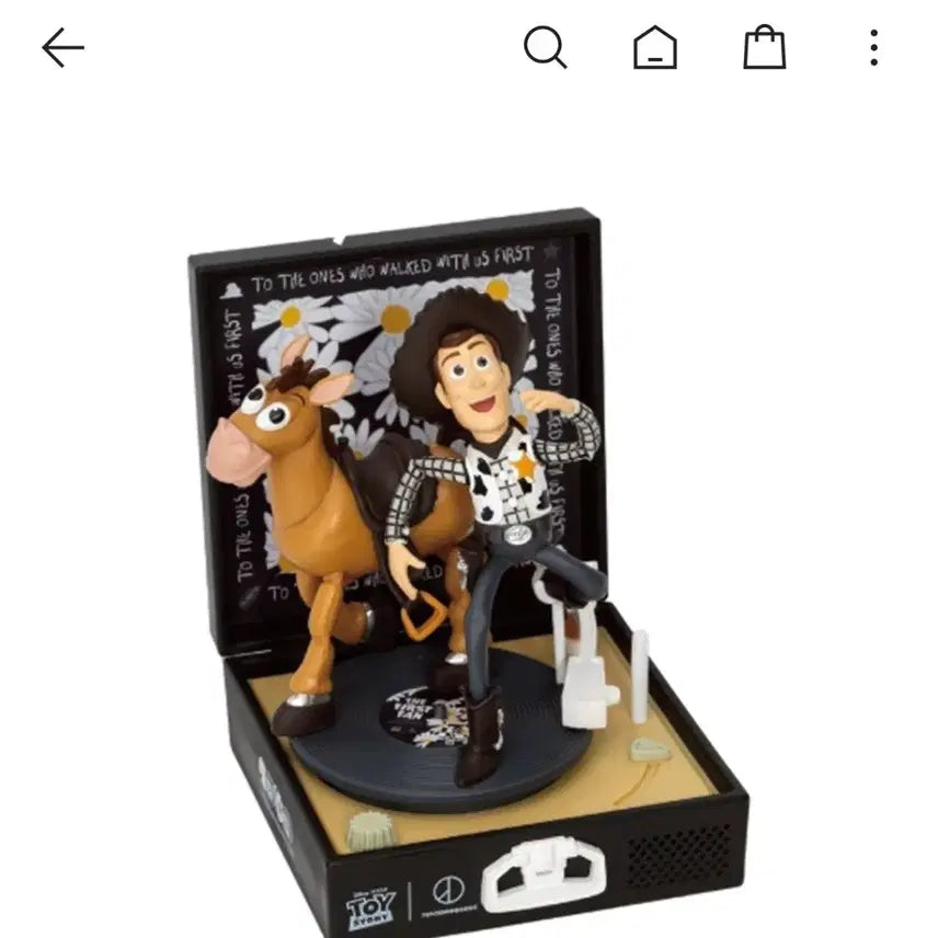 [BUNJANG] PEACEMINUSONE x Toy Story Record Diorama (Sealed) / 피마원x토이스토리 레코드 디오라마 미개봉