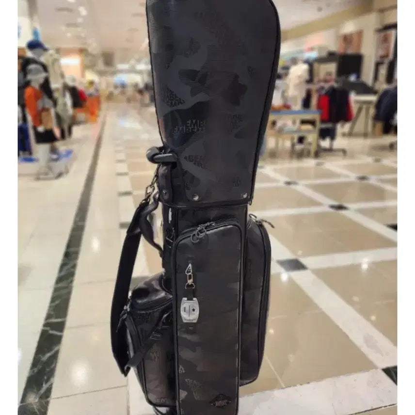[BUNJANG] Master Bunny Edition Logo Camo Pattern Caddy Bag / 마스터바니에디션 로고 카모 패턴 캐디백
