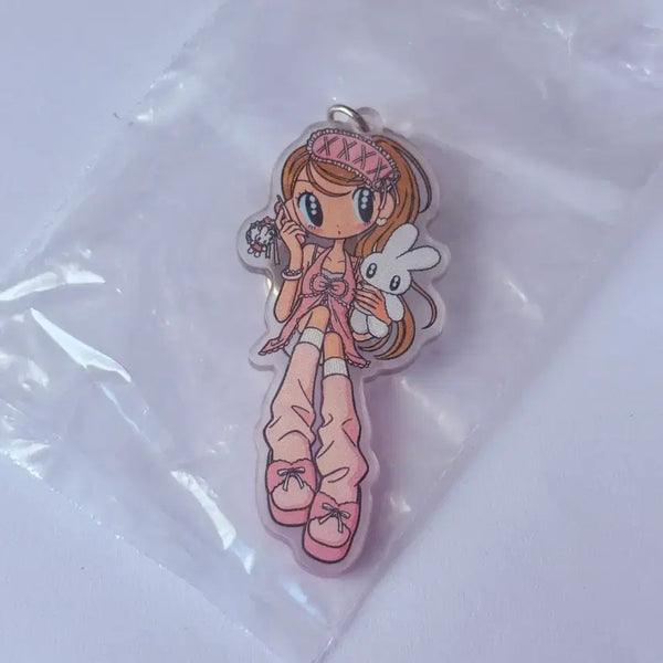 [BUNJANG] R E S E N N E Prettigirl Acrylic Keyring / 리센느 역조공 프리티걸 아크릴 키링