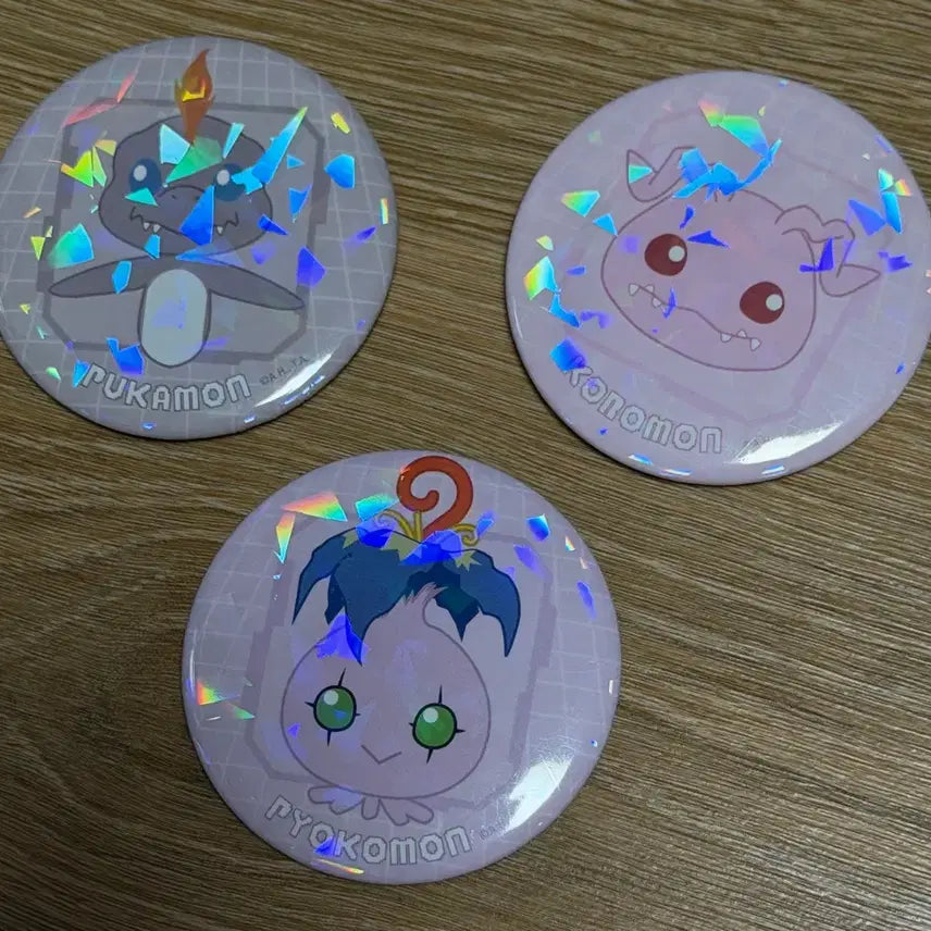 [BUNJANG] Digimon Can Badge Bundle Set / 디지몬 캔뱃지 일괄가격