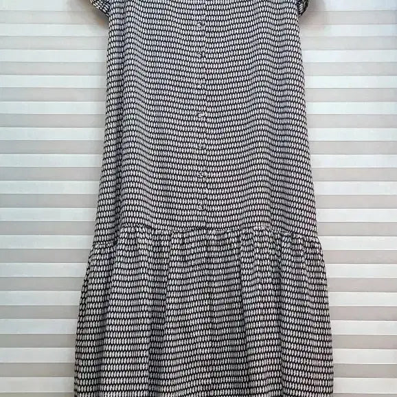 [BUNJANG] Pattern Tiered Long Dress / 패턴 티어드 롱원피스