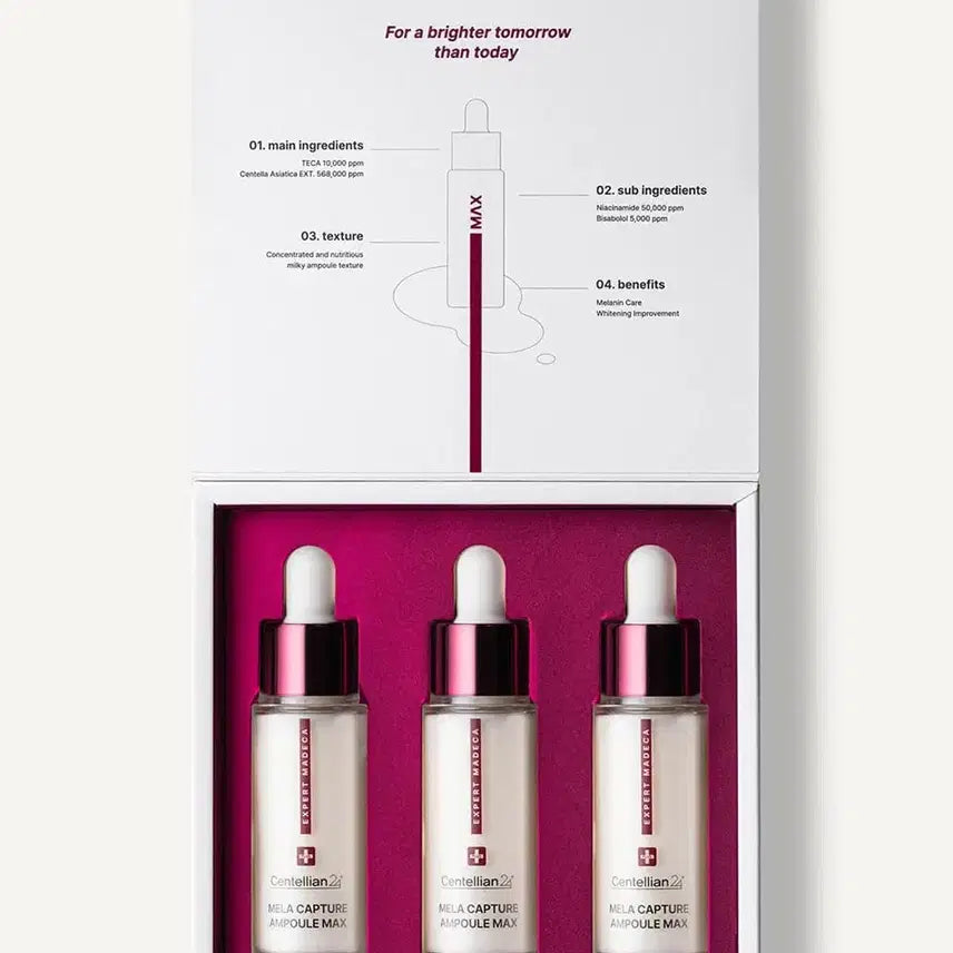 [BUNJANG] Dongkook Centellian24 Expert Mela Capture Ampoule Max (15ml*3) / 동국제약 센텔리안24 엑스퍼트 멜라캡처 앰플 맥스 (15ml*3)