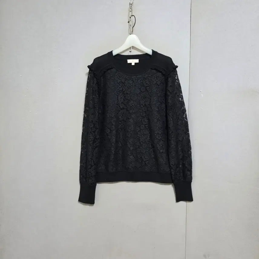 [BUNJANG] Tory Burch Lace Trim Knit Sweater / 토리버치 레이스배색 이쁜 니트 M  n8410