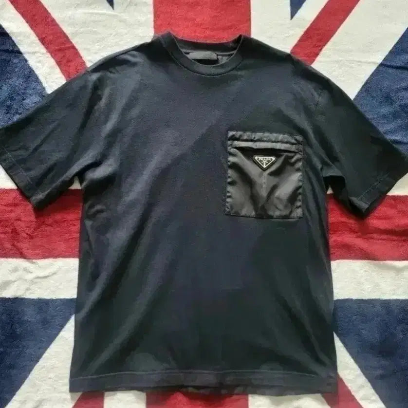 [BUNJANG] Prada Re-Nylon Pocket T-Shirt / 프라다 리나일론 포켓 반팔
