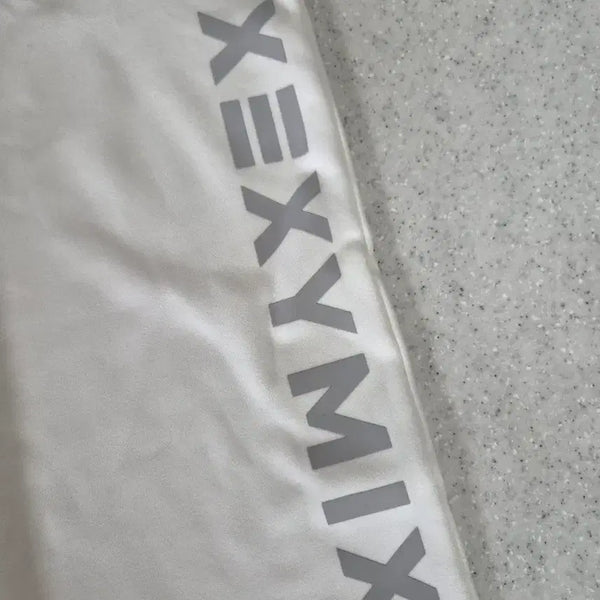 [BUNJANG] Xexymix Lettering Big Logo Loose Fit Jogger Pants (White Ivory) / 새상품)레터링 빅로고 루즈핏 조거팬츠(백아이보리)(새상품-테그없음)(젝시믹스)(40%할인)