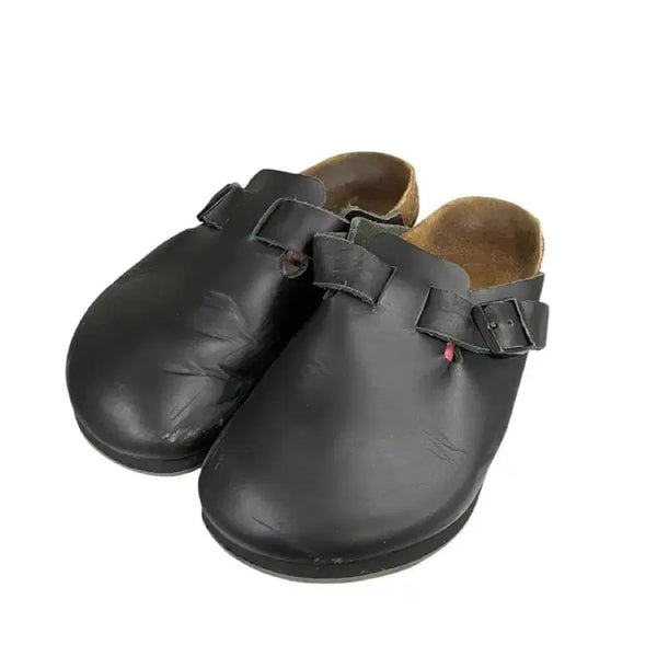 [BUNJANG] Birkenstock Boston Oiled Leather Clogs Black EU 42 / 버켄스탁 레더 보스턴 오일드 블랙