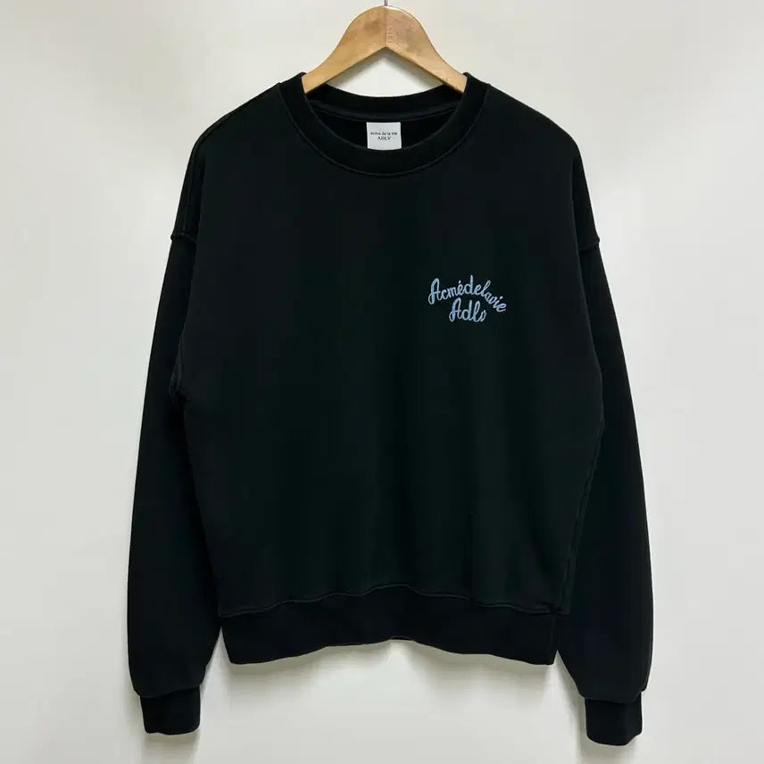 [BUNJANG] Acme de la vie Script Logo Sweatshirt / [남여공용-1]아크메드라비 스크립트 로고 자수 맨투맨