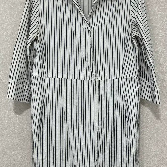 [BUNJANG] She's Miss Striped Shirt Dress / 쉬즈미스 스트라이프 셔츠 원피스