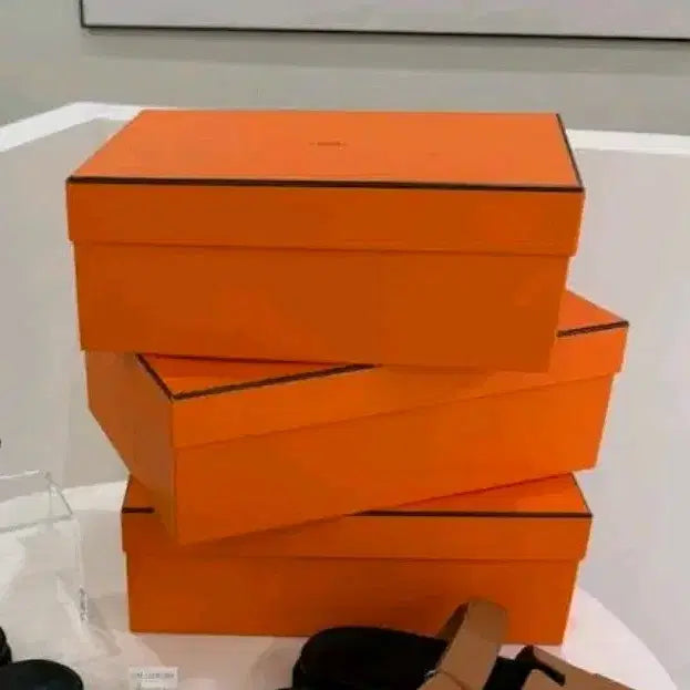 [BUNJANG] Hermes Shoebox Dust Bag Shopping Bag Set / 에르메스 슈박스 더스트 쇼핑백 세트
