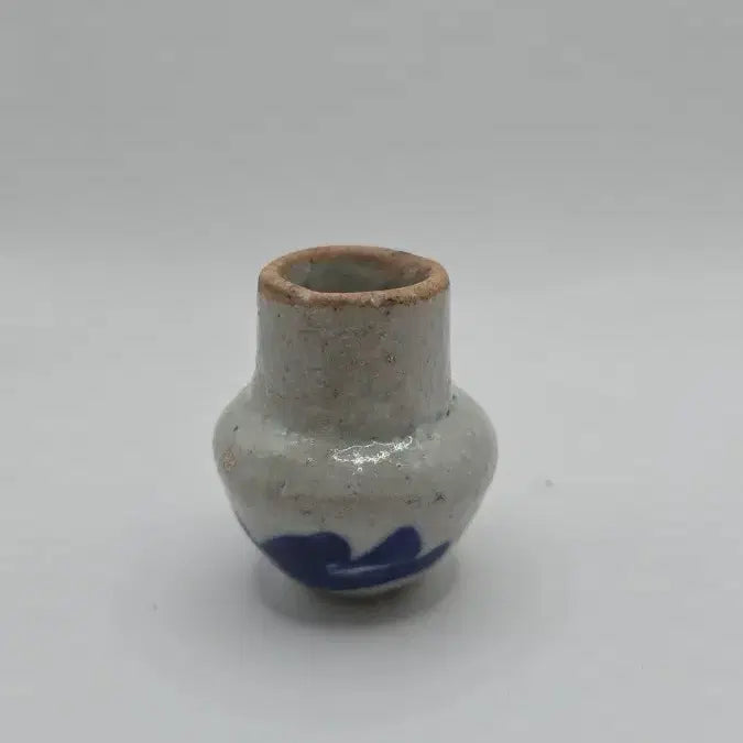 [BUNJANG] Antique Celadon Porcelain 'Myeonggiho' with Flower Pattern / 골동품 청화백자초문 명기호