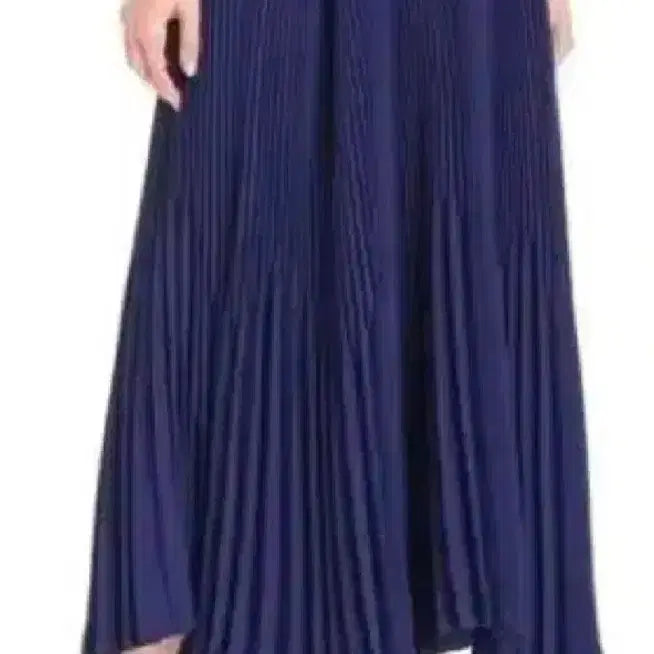 [BUNJANG] Theory Pleated Long Skirt Navy / Theory 띠어리 플리츠 스커트 M