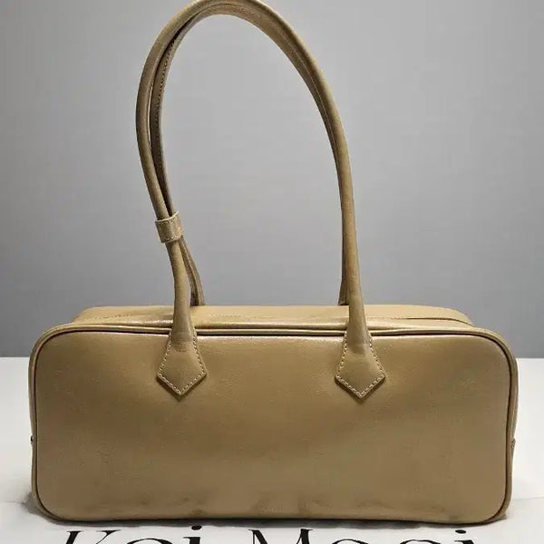 [BUNJANG] Koimooi Urban Shoulder Bag Sand Beige Cowhide / 코이무이 어반 숄더백 샌드베이지 소가죽
