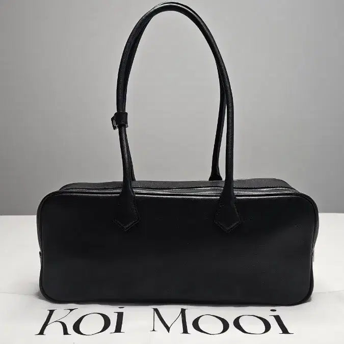 [BUNJANG] Koimooi Urban Shoulder Bag Black Cowhide / 코이무이 어반 숄더백 블랙 소가죽