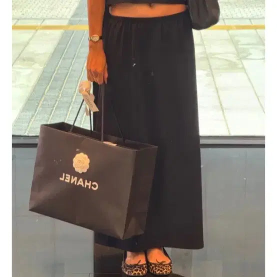 [BUNJANG] Cellien Rion Banding Long Skirt / 셀리앤리옹 밴딩 롱 스커트
