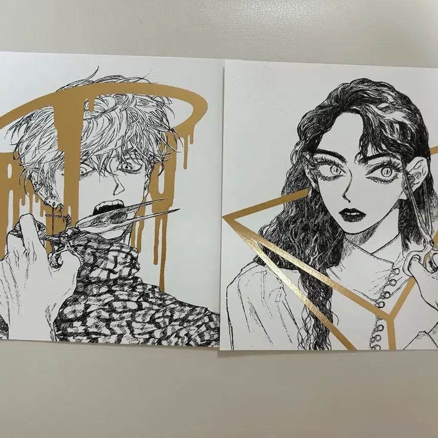 [BUNJANG] Yakguk-nim Postcard Set (2 Types) / 약국님 엽서 2종 미사용