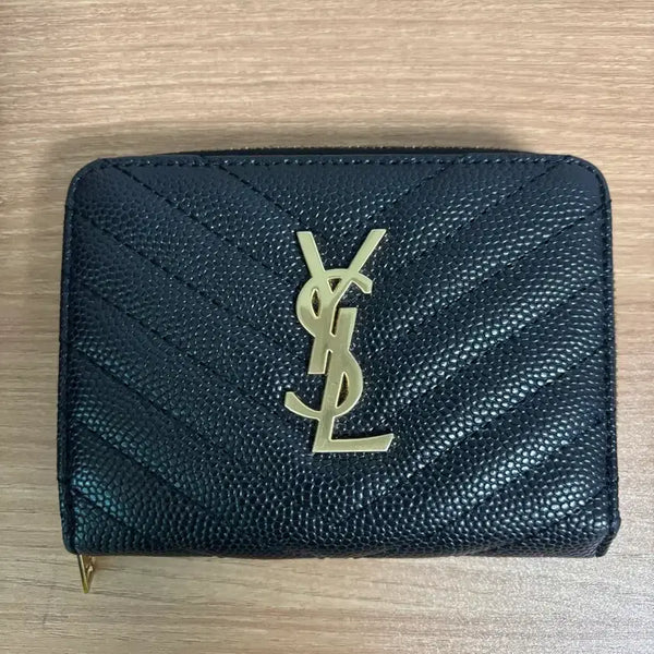 [BUNJANG] Saint Laurent YSL Quilted Wallet Black / 입생로랑 YSL 퀼팅 지갑 블랙 판매합니다