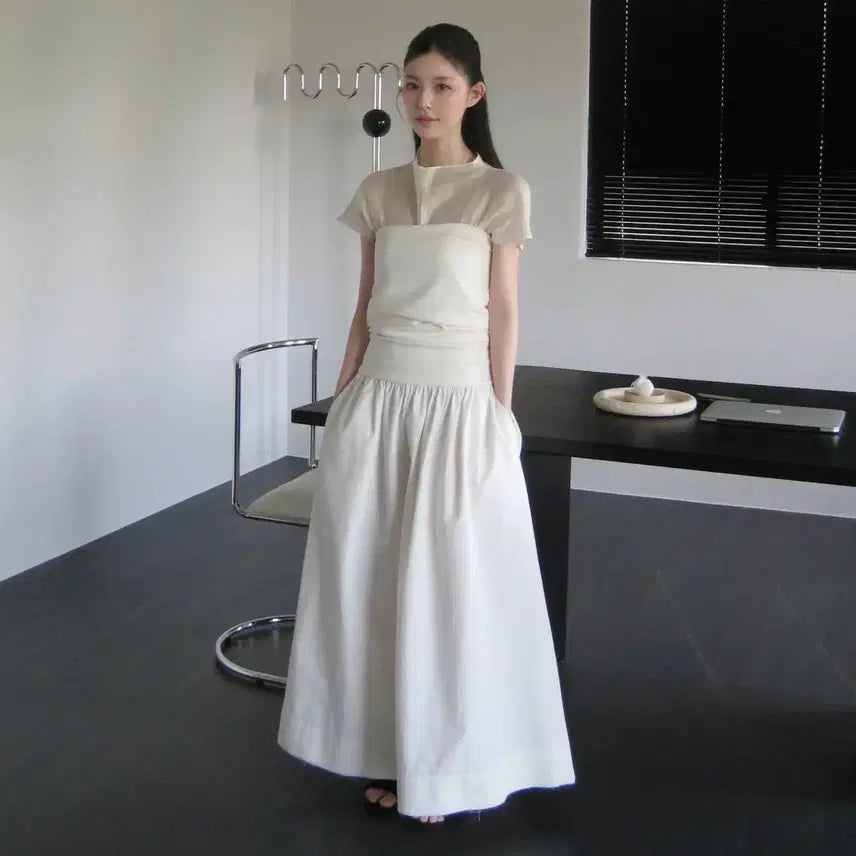 [BUNJANG] LHAS Tube Top Dress / LHAS 튜브탑 원피스
