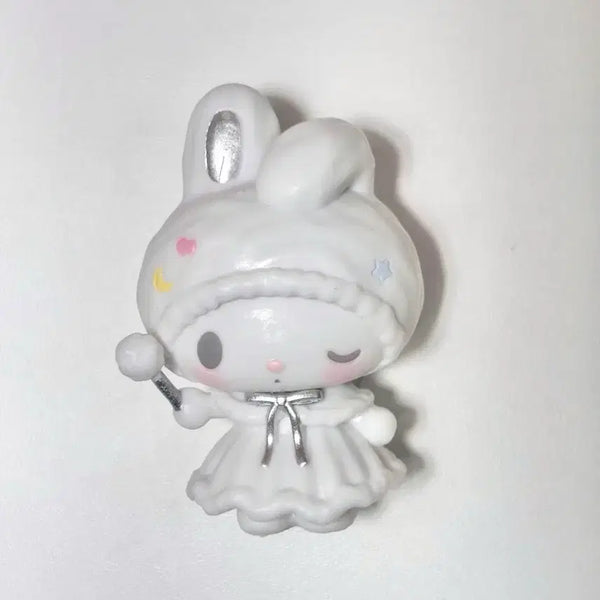 [BUNJANG] Sanrio My Melody 50th Anniversary Secret Mascot Figure (White Snowflake) / 산리오 마이멜로디 50주년 애니버서리 시크릿 마스코트 피규어(하얀색 눈송이)